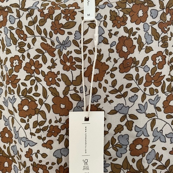 NWT Rylee + Cru Women’s Midi Front-Slit Skirt - Picture 6 of 10